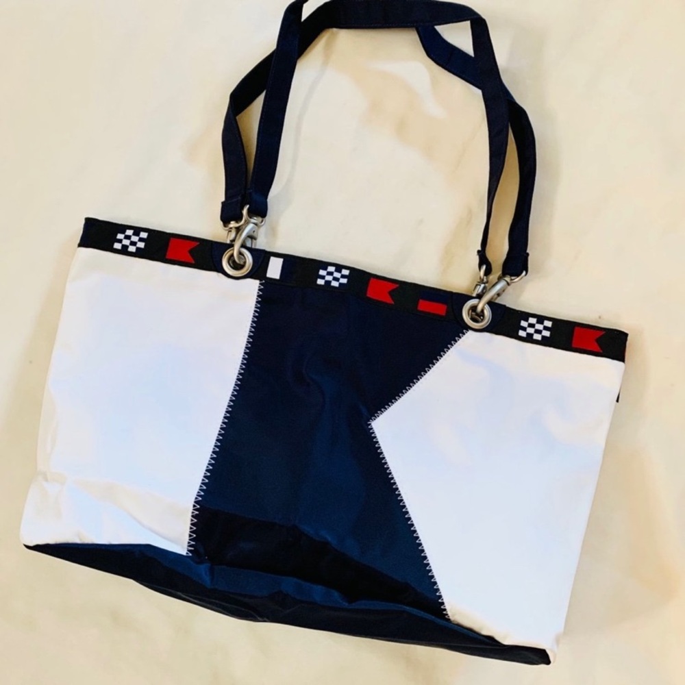 Vintage L.L. BEAN Sail Cloth Tote